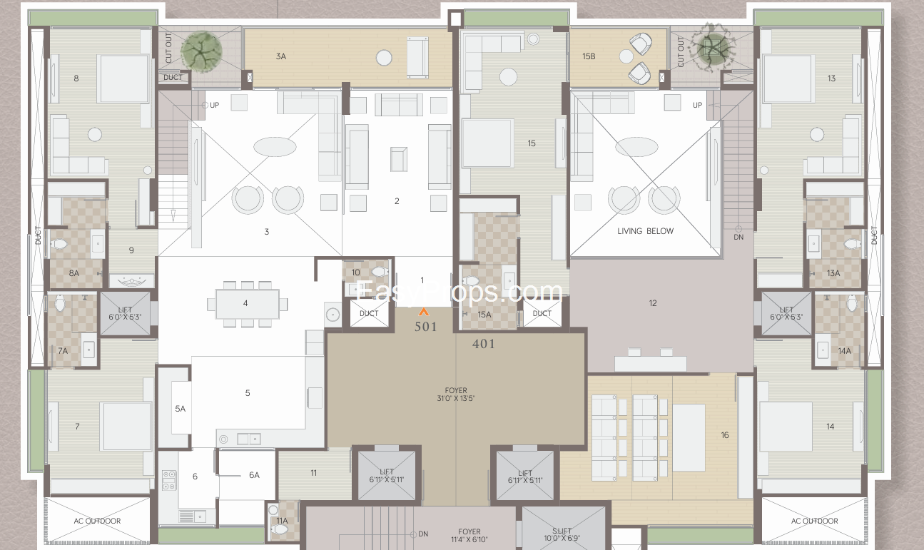 Samor The Gold Sky Villa