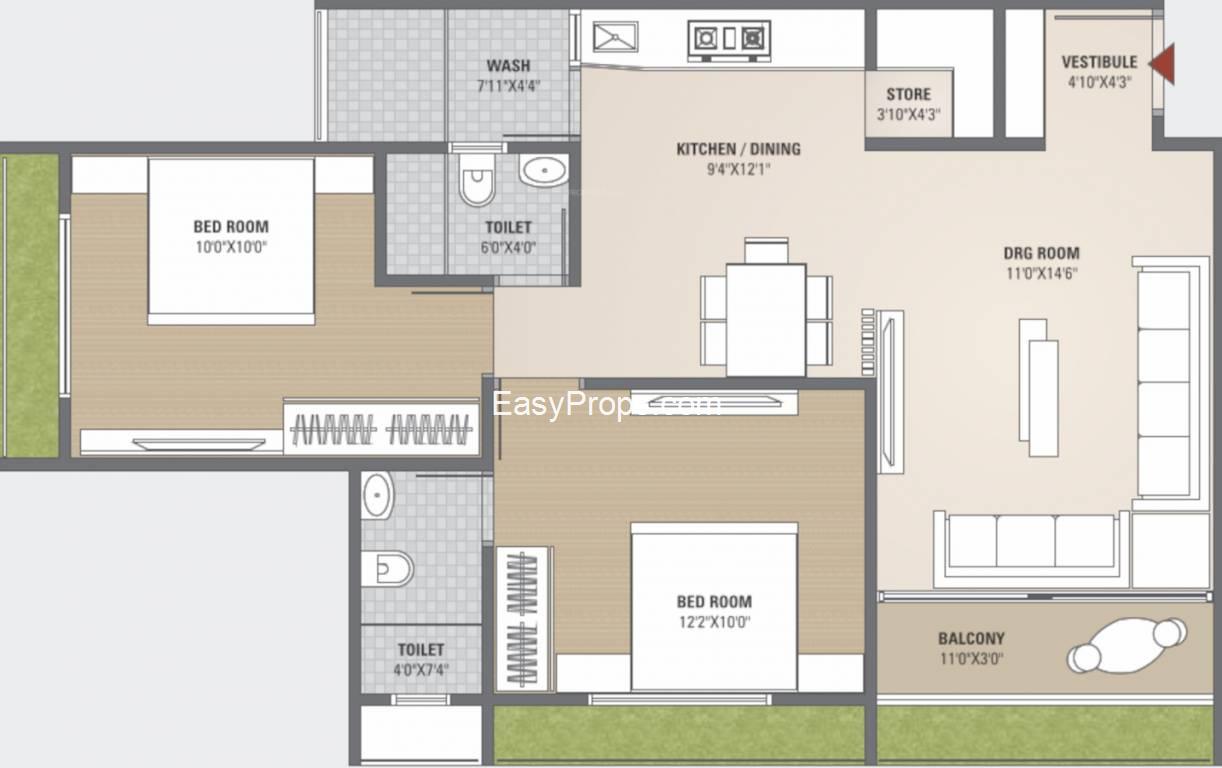 Vasudev Pushti Skyline