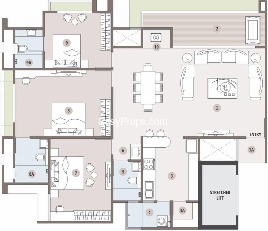 Sadhna Skywalk Luxuria