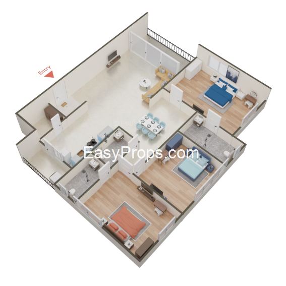 SB Karnavati Riverside Block EFG