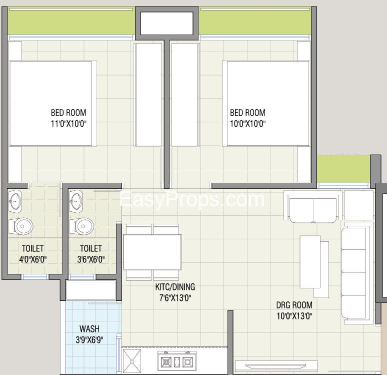 Kudrat Pushpak Residency 1