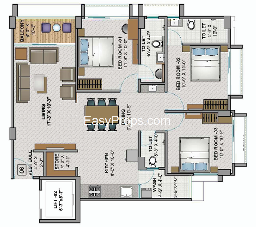 Sapphire Pushkar Appartment