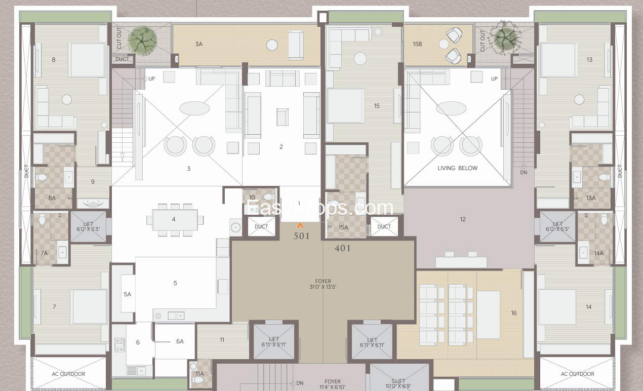 Samor The Gold Sky Villa