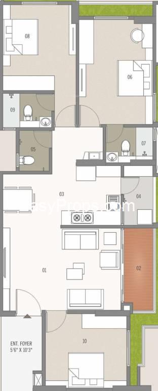 Krushnam Beryl Crystal