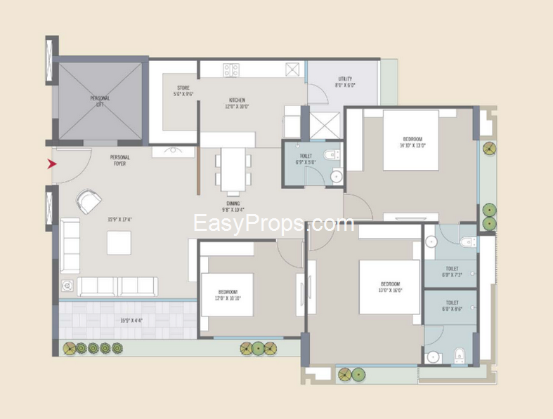 Aaryan Solaris Residency
