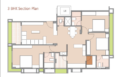 Ghoghari Alif-1 Apartment