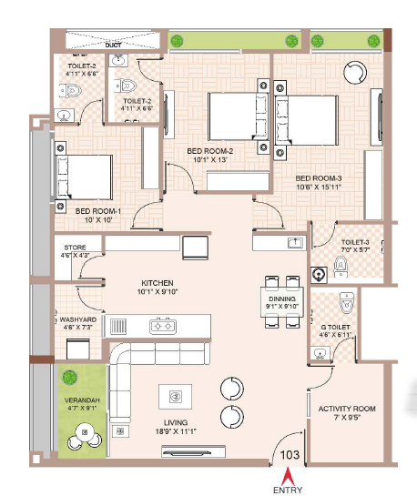 Arihant Nandini Heights