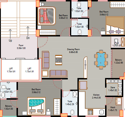 Om Rushikesh Apartment