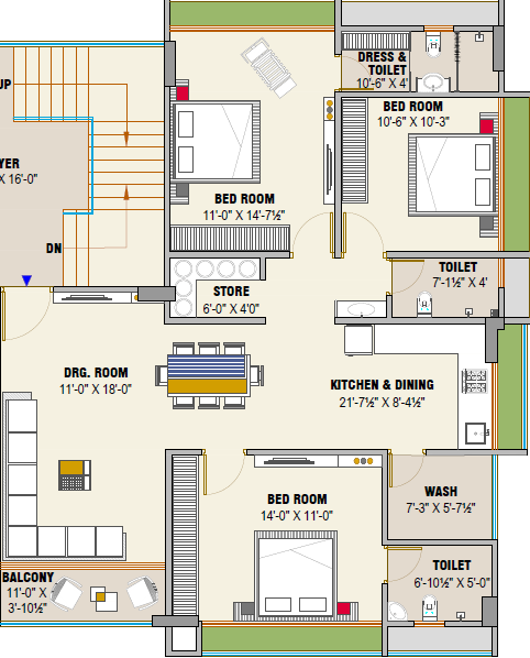 Kashyap Apartment Vibhag-1