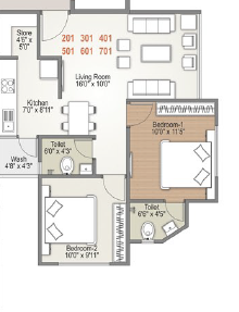 Trilokesh Gulmohar Nirvana
