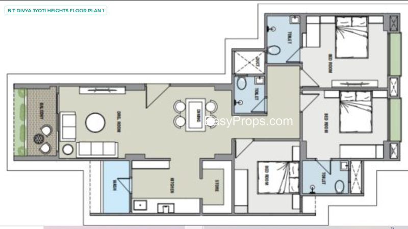 B T Divya Jyoti Heights