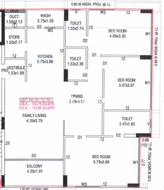 SB Karnavati Riverside