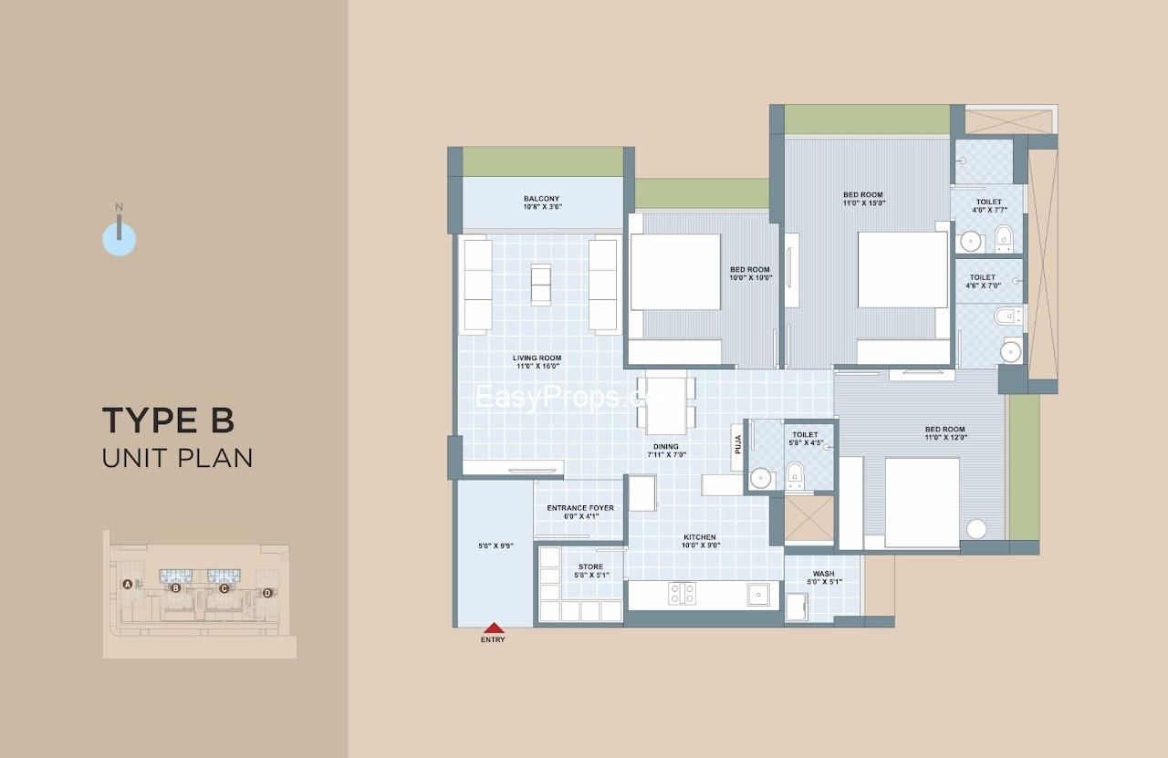 D R Praharsh Bluebell