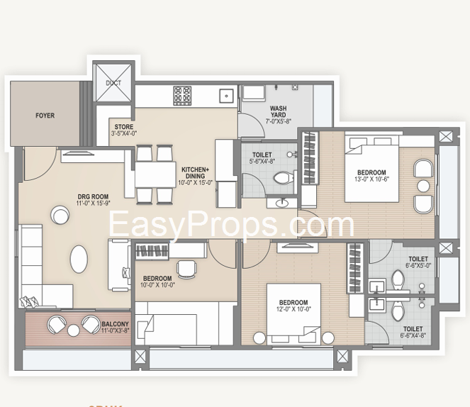 Ralsons Hariom Sapphire