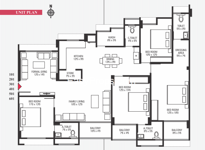 Hiradhan Rangbindu Flats