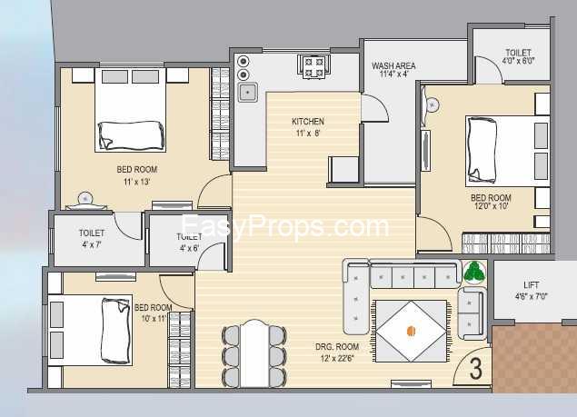 Rhizome Amita Apartment