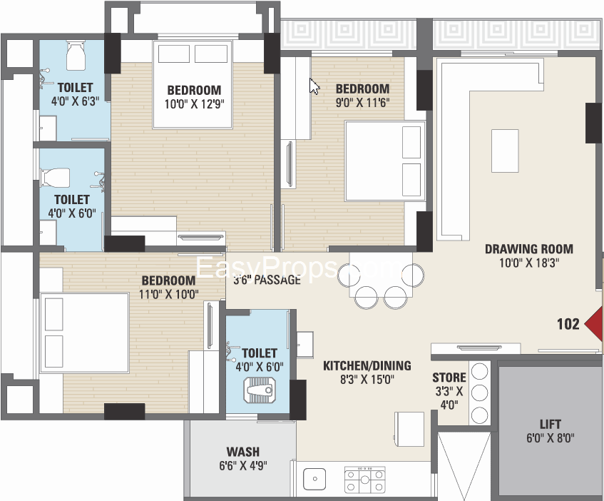 Karnavati Appartment - 5