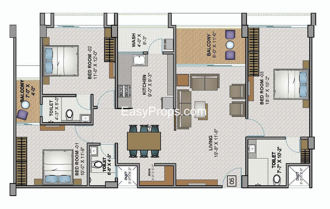 Sapphire Pushkar Appartment