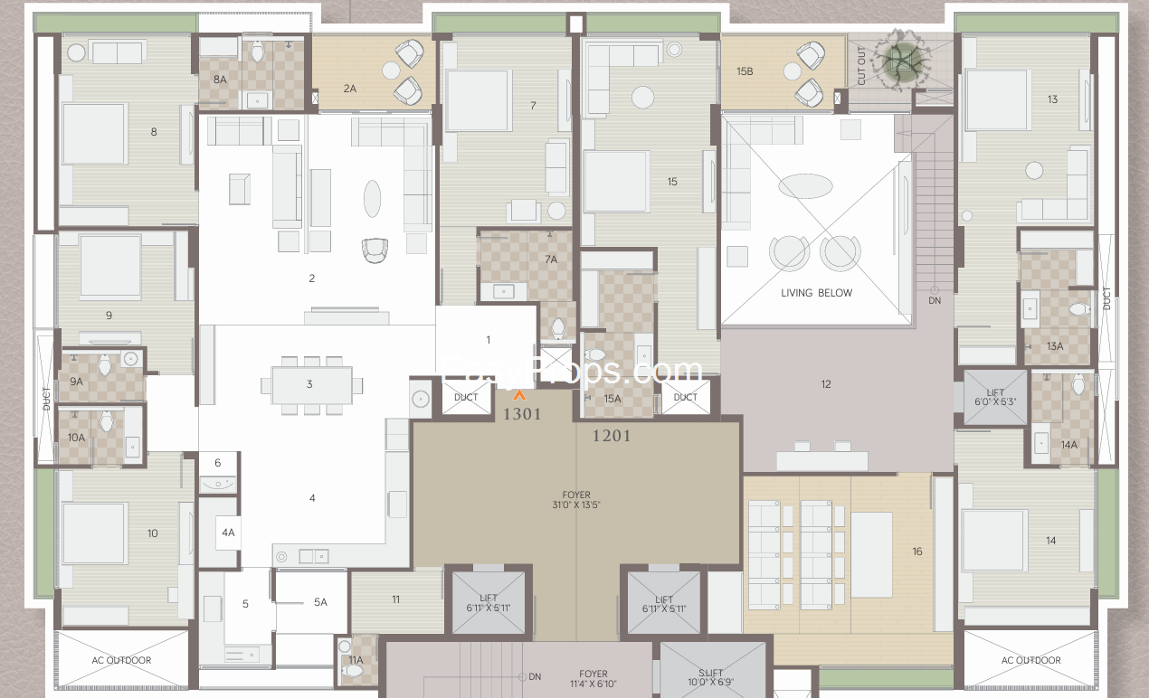 Samor The Gold Sky Villa