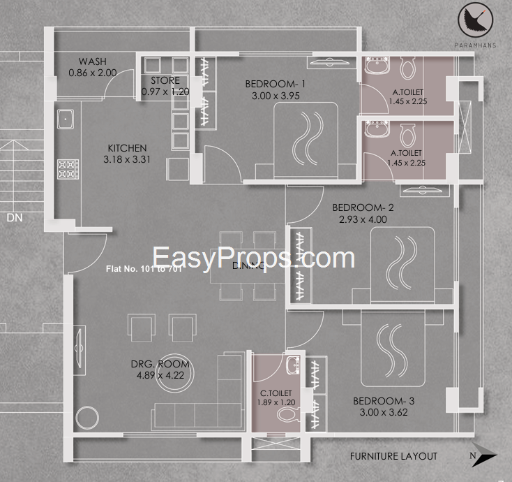 R Paramhans Appartment
