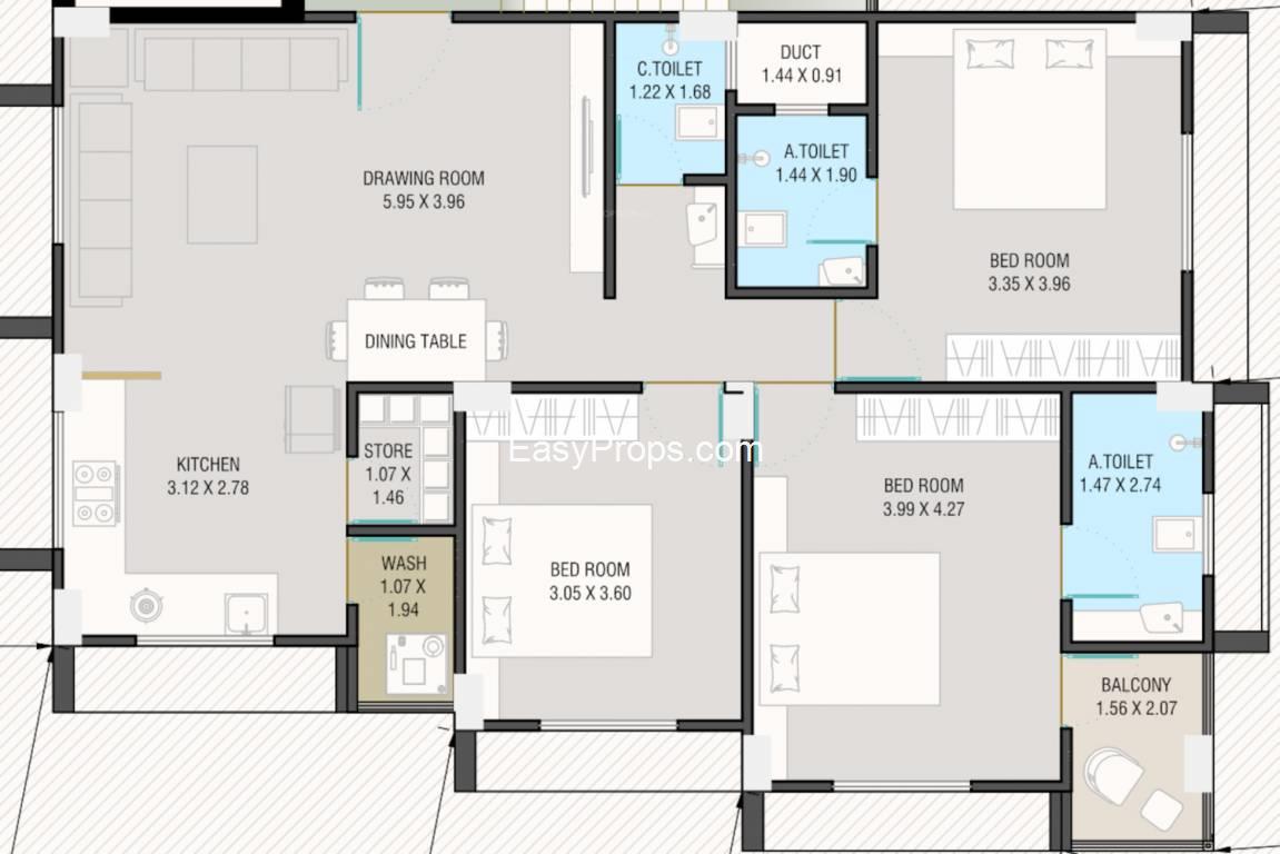 Dev Triveni Apartment