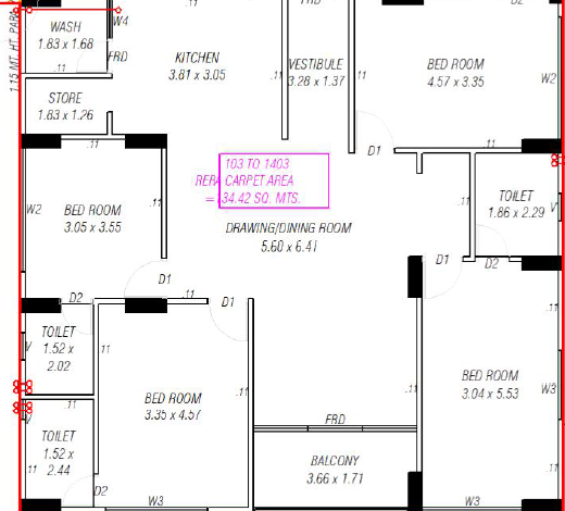 24 Carat Gold Coin Apartment