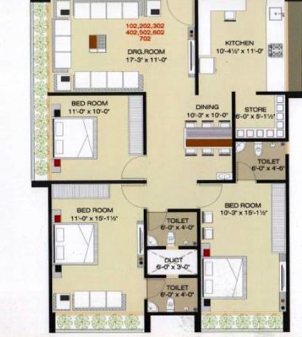Takshashila East End (Block A)