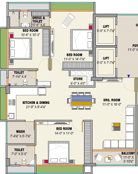 Kashyap Apartment Vibhag-1