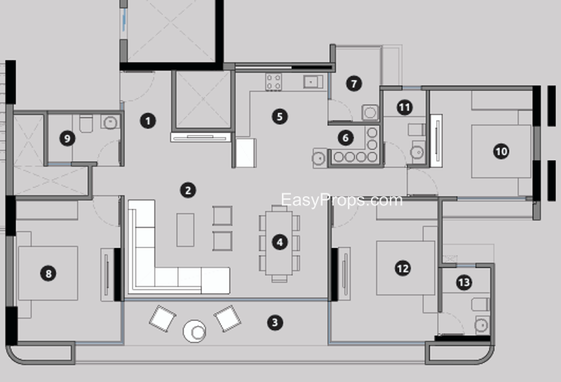 Tryksha Beaufort Park