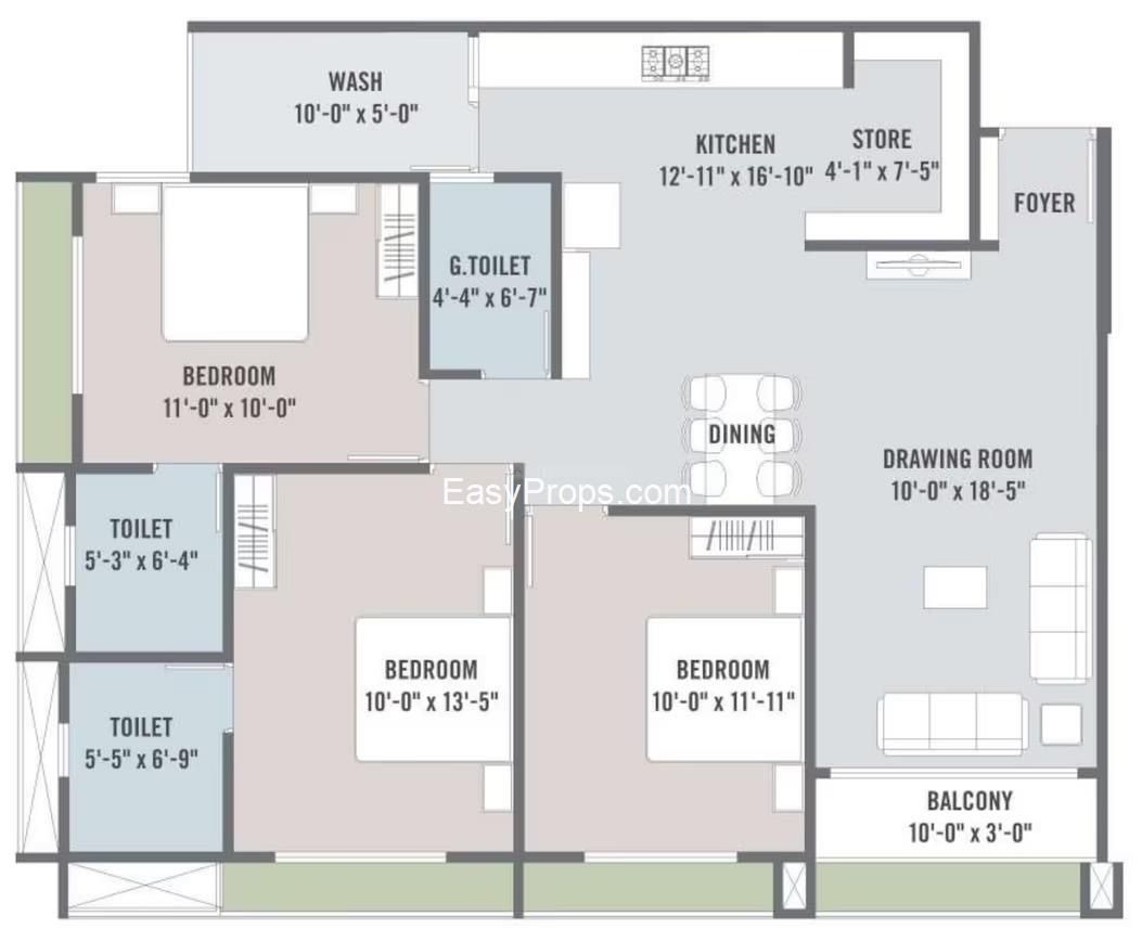 Rushant Shreeram Apartment