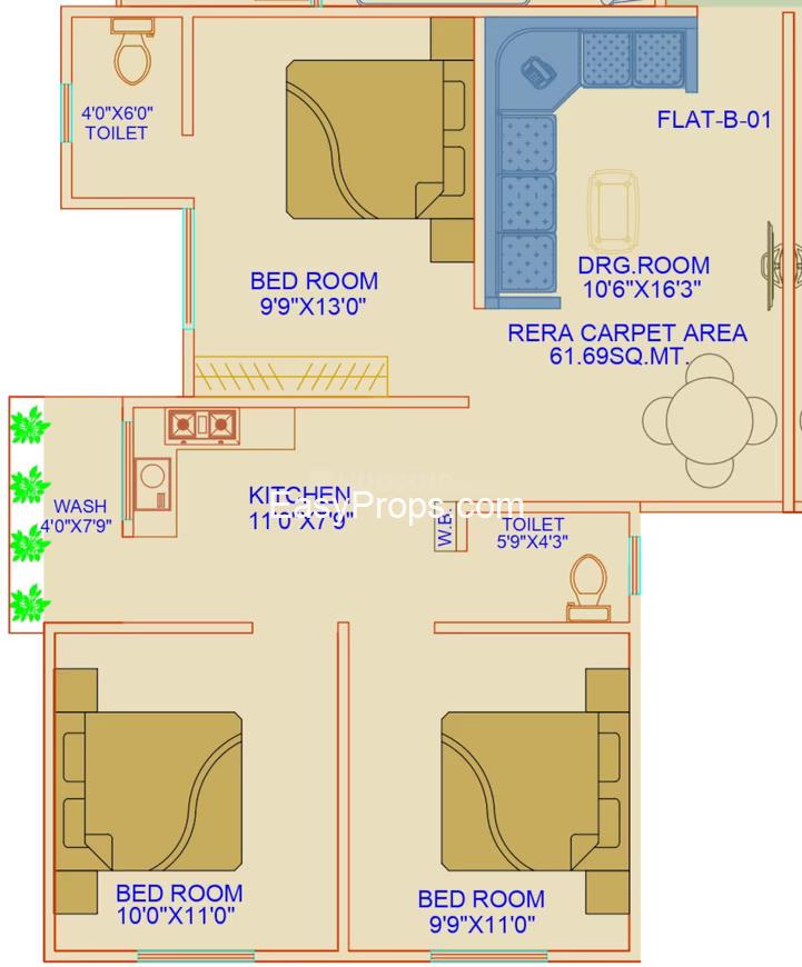 Balaji Jai Kalindi Apartment