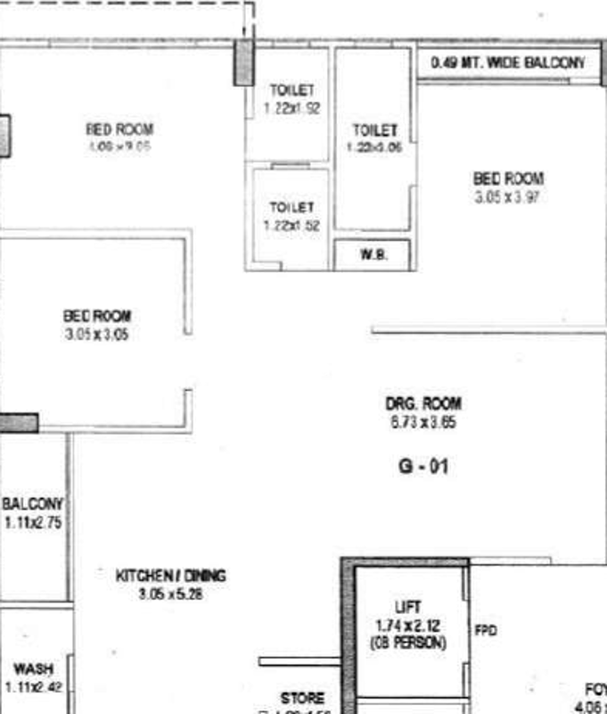 Infinity Sahara Apartment