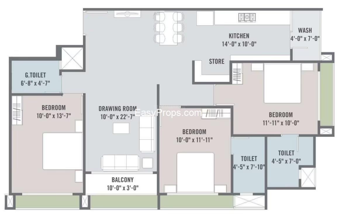 Rushant Shreeram Apartment