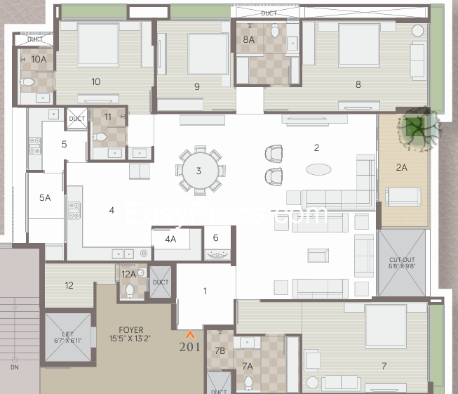 Samor The Gold Sky Villa