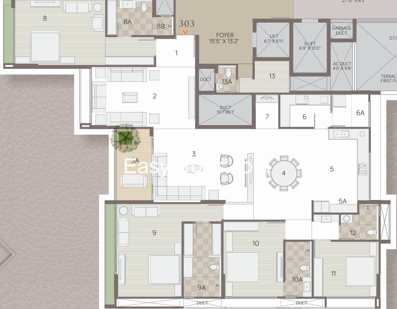 Samor The Gold Sky Villa