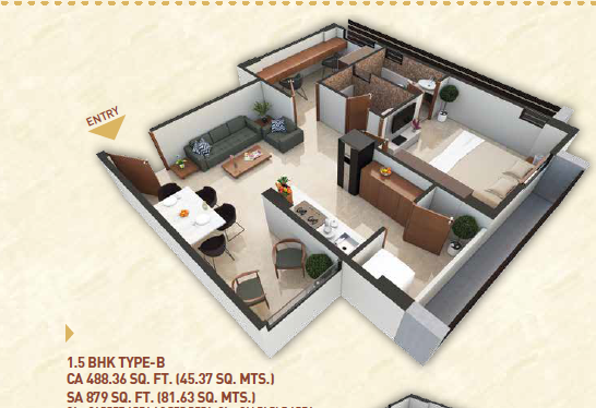 Bakeri Shaunak Apartment