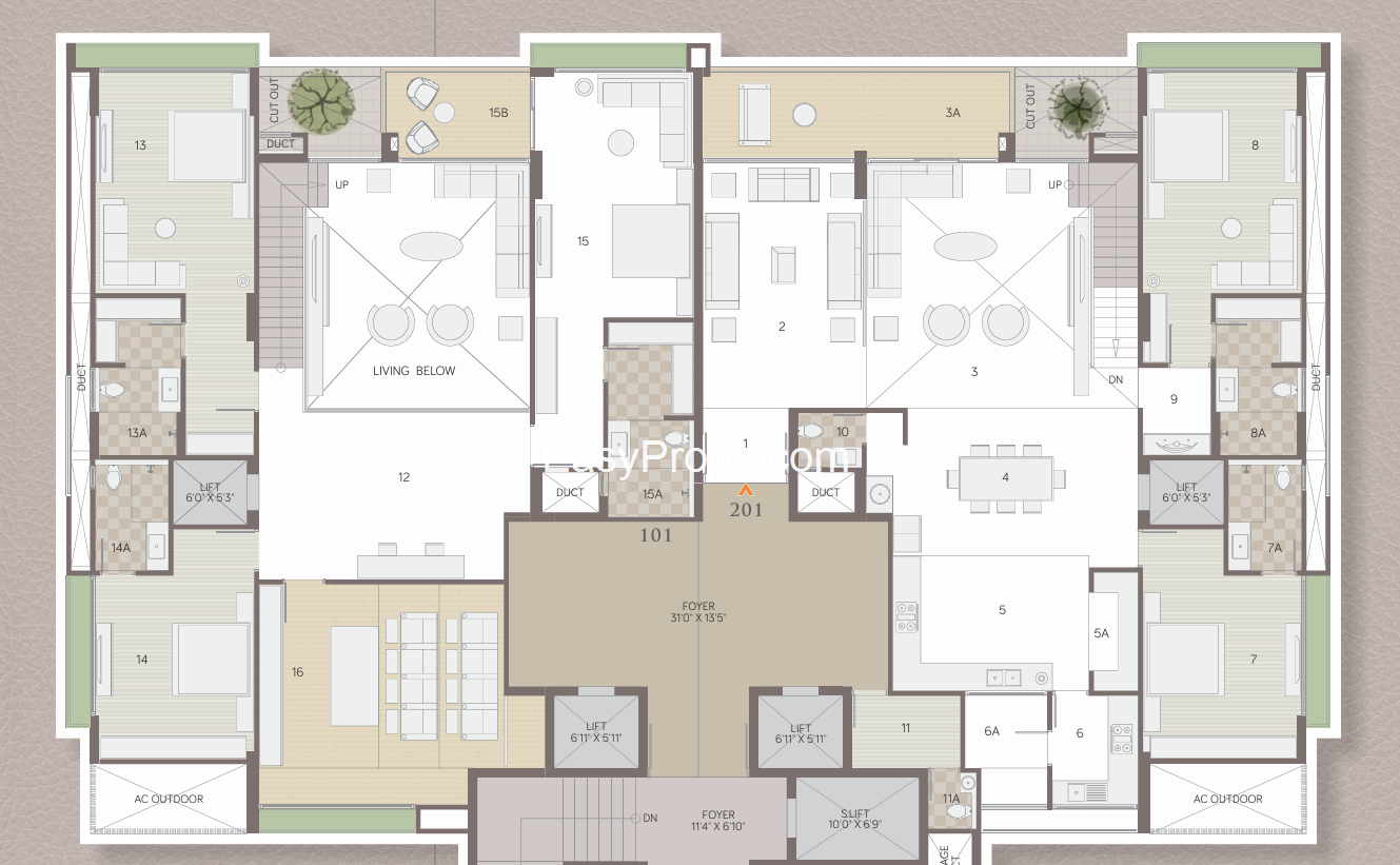 Samor The Gold Sky Villa