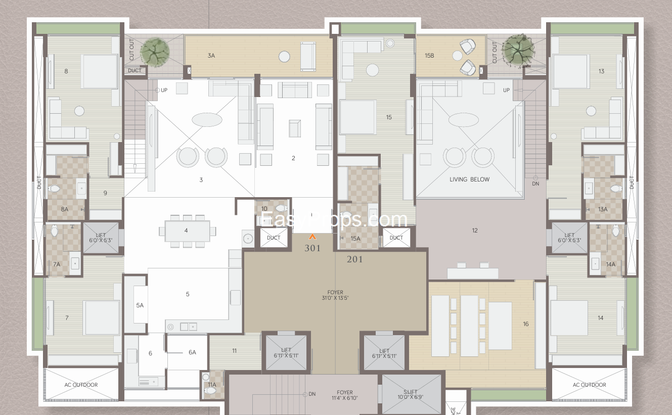 Samor The Gold Sky Villa