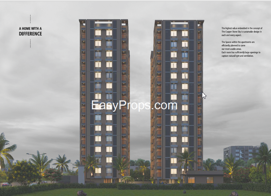 Rudra Copper Stone Sky